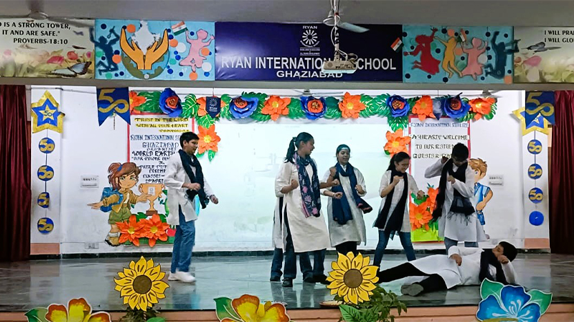 Ryan International School, Ghaziabad celebrated Earth Day